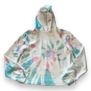 Imily Bela Girls Crop Tie Dye Hoodie Size 10/12